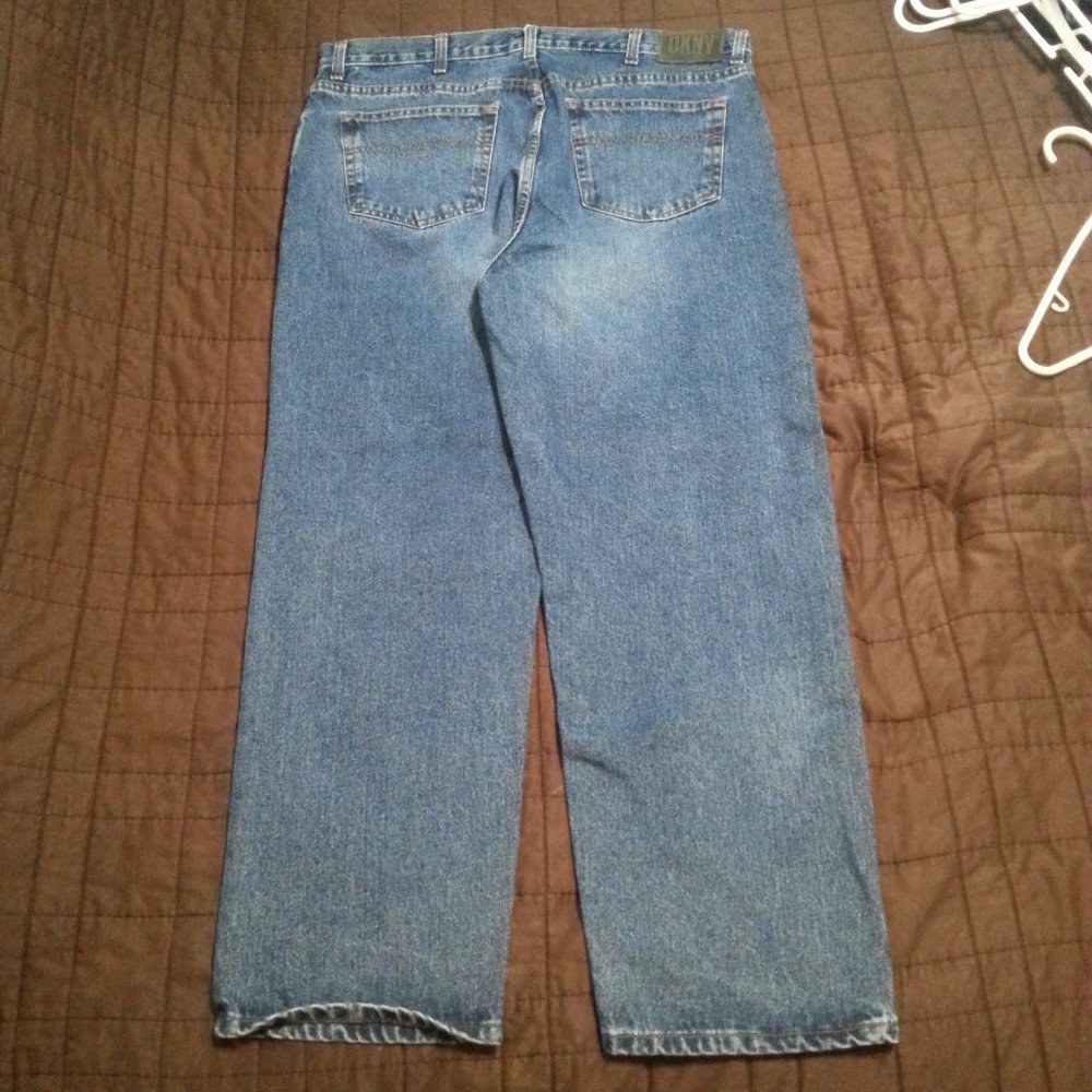 Vintage Y2K DKNY Denim Jeans Mens Pants Closet#2 - Picture 2 of 8